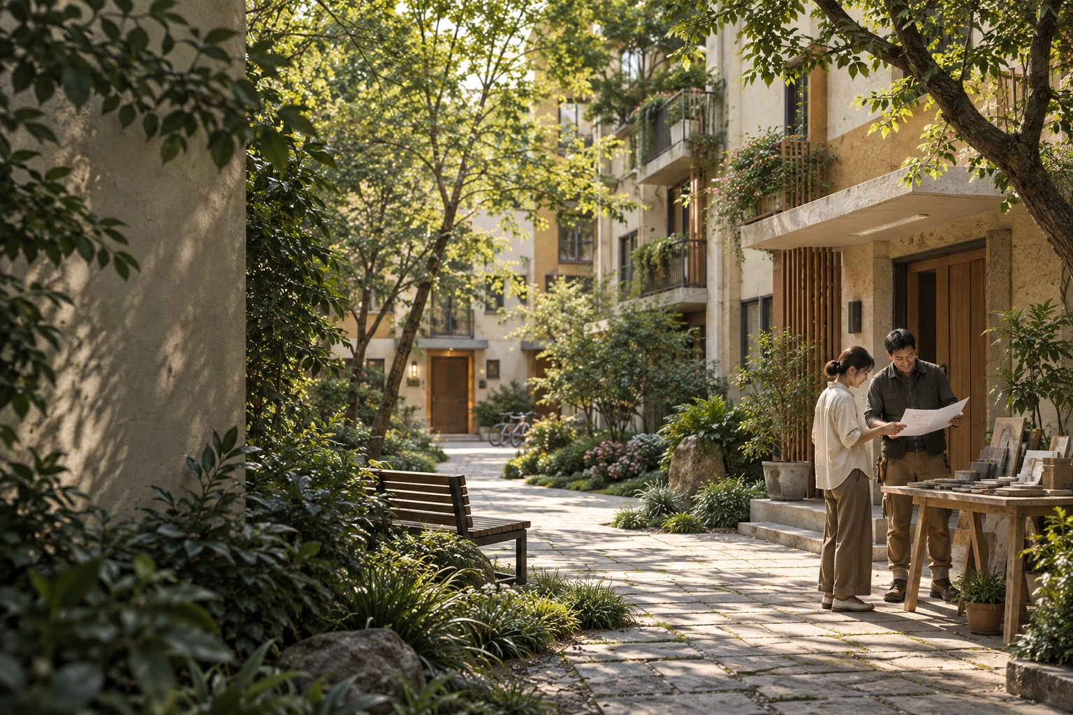居住改善场景示意